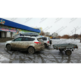 3976-A ORIS Фаркоп на Ford Kuga 2013-2019 без выреза в бампере. Тип шара: A. Нагрузки: 2000/100 кг, масса фаркопа 22,5 кг (без электрики в комплекте)