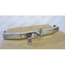 3090-FL ORIS Тюнинговый фаркоп с металлической накладкой на Toyota Land Cruiser Prado J150 2010-2023, Lexus GX460 2010-2014 без выреза в бампере. Тип шара: F. Нагрузки: 2000/120 кг