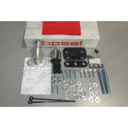 3090-FL ORIS Тюнинговый фаркоп с металлической накладкой на Toyota Land Cruiser Prado J150 2010-2023, Lexus GX460 2010-2014 без выреза в бампере. Тип шара: F. Нагрузки: 2000/120 кг