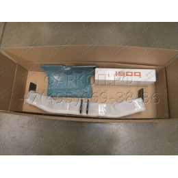 3090-FL ORIS Тюнинговый фаркоп с металлической накладкой на Toyota Land Cruiser Prado J150 2010-2023, Lexus GX460 2010-2014 без выреза в бампере. Тип шара: F. Нагрузки: 2000/120 кг