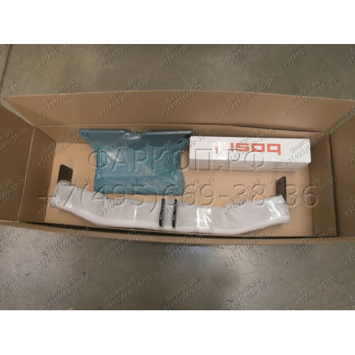3090-FL ORIS Тюнинговый фаркоп с металлической накладкой на Toyota Land Cruiser Prado J150 2010-2023, Lexus GX460 2010-2014 без выреза в бампере. Тип шара: F. Нагрузки: 2000/120 кг, масса фаркопа 21 кг (без электрики в комплекте)