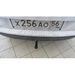 4261-A ORIS Фаркоп на Hyundai Tucson дорестайл 2015-2018 без снятия бампера и выреза в бампере. Тип шара: A. Нагрузки: 1600/100 кг, масса фаркопа 21,7 кг (без электри