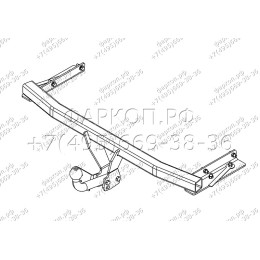 FD 27 AVTOS Фаркоп на Ford S-MAX 2010-2015. Необходима подрезка бампера. Тип шара: A. Нагрузки: 750/50 кг, масса фаркопа 13,5 кг (без электрики в комплекте)