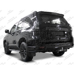 F.5714.004 BERG Фаркоп на Toyota Land Cruiser Prado 150 Black Onyx 2020-2023 без снятия и подрезки бампера. Тип шара: F. Нагрузки: 1500/75 кг, масса фаркопа 21 кг (без электрики 