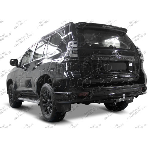 F.5714.004 BERG Фаркоп на Toyota Land Cruiser Prado 150 Black Onyx 2020-2023 без снятия и подрезки бампера. Тип шара: F. Нагрузки: 1500/75 кг, масса фаркопа 21 кг (без электрики в комплекте)