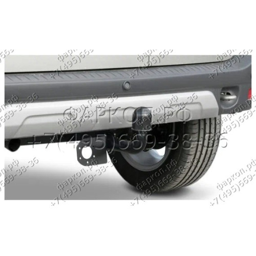 F.6011.003 BERG Фаркоп на Lada Largus 2012- без снятия и подрезки бампера. Тип шара: A. Нагрузки: 1300/75 кг, масса фаркопа 14,5 кг (без электрики в комплекте)