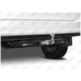 F.5715.001 BERG Фаркоп на Toyota Fortuner (кроме TRD) 2017- без снятия и подрезки бампера. Тип шара: F. Нагрузки: 1500/75 кг, масса фаркопа 21 кг (без электрики в компл