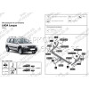 F.6011.003 BERG Фаркоп на Lada Largus 2012- без снятия и подрезки бампера. Тип шара: A. Нагрузки: 1300/75 кг, масса фаркопа 14,5 кг (без электрики в комплекте)