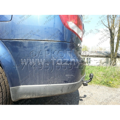 S-452 STEINHOF Фаркоп на SsangYong Kyron 2005-2016. Требуется подрезка бампера. Тип шара: A. Нагрузки: 2300/100 кг, масса фаркопа 26,5 кг (без электрики в комплекте)