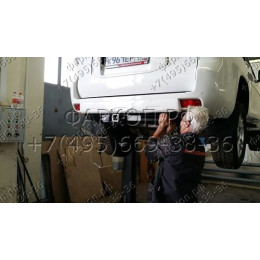 FA 0602-E Бизон Фаркоп на Toyota Land Cruiser Prado 150 2009-2023, Toyota Land Cruiser Prado 120 2002-2010 без подрезки бампера. Тип шара: E (легкосъемный шар под квадрат). Нагрузки: 3