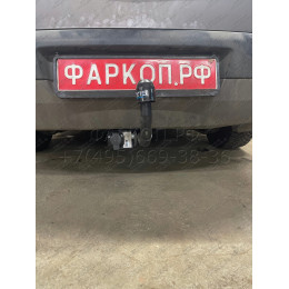 1420-A ORIS Фаркоп на Renault Megane Classic II седан 2003-2008/11, Megane II универсал 2003/9-2008 без выреза в бампере. Тип шара: A. Нагрузки: 1100/50 кг, масса фаркопа 20 кг (без 
