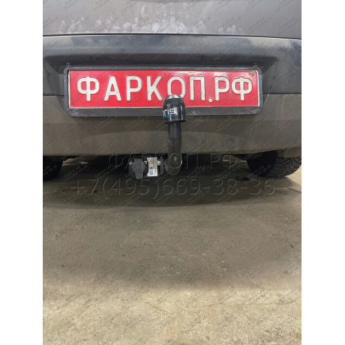 1420-A ORIS Фаркоп на Renault Megane Classic II седан 2003-2008/11, Megane II универсал 2003/9-2008 без выреза в бампере. Тип шара: A. Нагрузки: 1100/50 кг, масса фаркопа 20 кг (без электрики в комплекте)