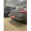 1420-A ORIS Фаркоп на Renault Megane Classic II седан 2003-2008/11, Megane II универсал 2003/9-2008 без выреза в бампере. Тип шара: A. Нагрузки: 1100/50 кг, масса фаркопа 20 кг (без электрики в комплекте)