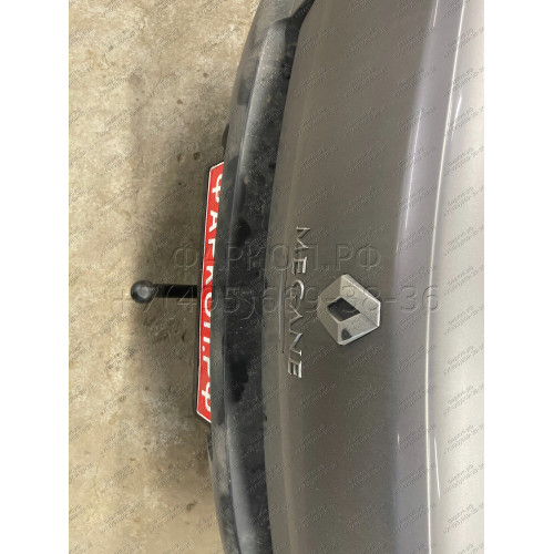 1420-A ORIS Фаркоп на Renault Megane Classic II седан 2003-2008/11, Megane II универсал 2003/9-2008 без выреза в бампере. Тип шара: A. Нагрузки: 1100/50 кг, масса фаркопа 20 кг (без электрики в комплекте)