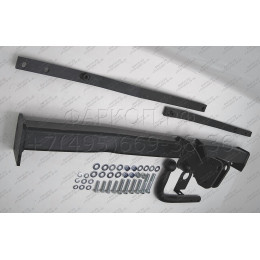 1420-A ORIS Фаркоп на Renault Megane Classic II седан 2003-2008/11, Megane II универсал 2003/9-2008 без выреза в бампере. Тип шара: A. Нагрузки: 1100/50 кг, масса фаркопа 20 кг (без 