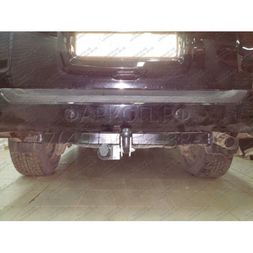 NS 18 AVTOS Фаркоп на Nissan Pathfinder R50 1996-2004, Infiniti QX4 1996-2003 без подрезки бампера. Тип шара: A. Нагрузки: 1500/75 кг, масса фаркопа 17,5 кг (без электрики в комплекте)
