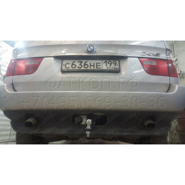B203-AE Лидер-плюс ТСУ для BMW X5 E53 2000-2007 без выреза бампера. Тип шара: AE. Нагрузки: 1500/75 кг, масса фаркопа 17,64 кг (без электрики в комплекте)