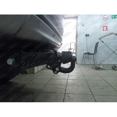 4166-A ORIS Фаркоп на Mitsubishi Pajero Sport 2 2008-2016, Mitsubishi Pajero Sport 3 2016-2021 без выреза в бампере. Тип шара: A. Нагрузки: 2500/100 кг, масса фаркопа 20,5 кг (без электрики в комплекте)