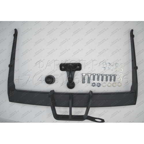 2182-F ORIS Фаркоп на Volkswagen Transporter T5 фургон 2003-2015, T6 2015-2024, Volswagen Caravelle T5 2003-2015, T6 2015-2024, Volswagen Multivan T5 2003-2015, T6 2015-2024 без выреза в бампере. Не рекомендуем к установке на авто с парктроником. Тип шара