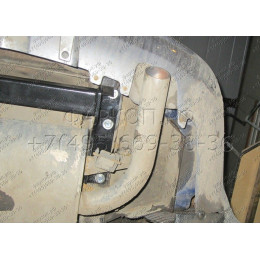 FA 0958-E Бизон Фаркоп на Mitsubishi Outlander 2003-2007 без подрезки бампера. Тип шара: E (легкосъемный шар под квадрат). Нагрузки: 2700/120 кг. Не комплектуется эл