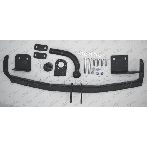 3035-AN ORIS Фаркоп на Toyota Corolla седан 2003-2007. Необходима подрезка бампера. Тип шара: A. Нагрузки: 1300/75 кг, масса фаркопа 12,8 кг (без электрики в комплекте)