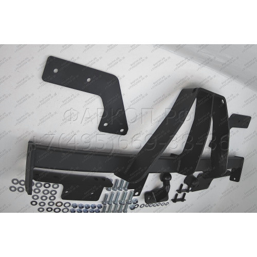 3093-F ORIS Фаркоп на Sollers ST8 2024-, Sollers ST6 2023-, JAC T8 Pro 2023-, Toyota Hilux (без отбойного бруса) 2015-, JAC T6 2019-, JAC T8 2019- без снятия и подрезки бампера. Тип шара: F. Нагрузки: 2950/120 кг, масса фаркопа 27,1 кг (без электрики в ко