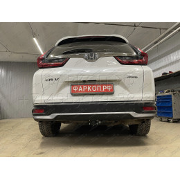 338130600001 WESTFALIA Фаркоп на Honda CR-V 2017-2022. Невидимый вырез в бампере. Тип шара: A. Нагрузки 2000/120 кг, масса фаркопа 26 кг