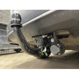 338130600001 WESTFALIA Фаркоп на Honda CR-V 2017-2022. Невидимый вырез в бампере. Тип шара: A. Нагрузки 2000/120 кг, масса фаркопа 26 кг