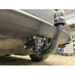 338130600001 WESTFALIA Фаркоп на Honda CR-V 2017-2022. Невидимый вырез в бампере. Тип шара: A. Нагрузки 2000/120 кг, масса фаркопа 26 кг