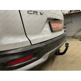338130600001 WESTFALIA Фаркоп на Honda CR-V 2017-2022. Невидимый вырез в бампере. Тип шара: A. Нагрузки 2000/120 кг, масса фаркопа 26 кг