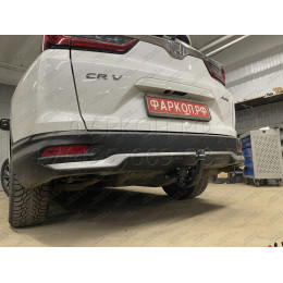 338130600001 WESTFALIA Фаркоп на Honda CR-V 2017-2022. Невидимый вырез в бампере. Тип шара: A. Нагрузки 2000/120 кг, масса фаркопа 26 кг