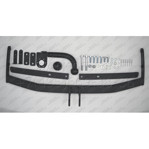 3945-A ORIS Фаркоп на Ford Fiesta хетчбек 2002-2008, Fusion 2002-2012. Необходима подрезка бампера. Тип шара: A. Нагрузки: 1150/50 кг, масса фаркопа 14,5 кг (без электрики в комплекте)