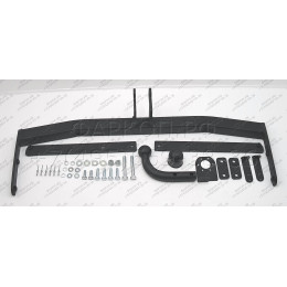 3945-A ORIS Фаркоп на Ford Fiesta хетчбек 2002-2008, Fusion 2002-2012. Необходима подрезка бампера. Тип шара: A. Нагрузки: 1150/50 кг, масса фаркопа 14,5 кг (без электрики 