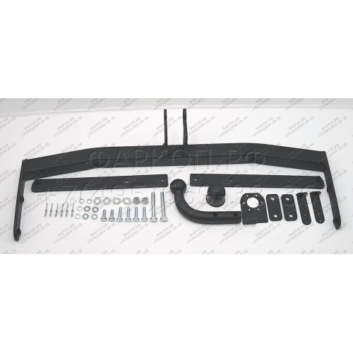 3945-A ORIS Фаркоп на Ford Fiesta хетчбек 2002-2008, Fusion 2002-2012. Необходима подрезка бампера. Тип шара: A. Нагрузки: 1150/50 кг, масса фаркопа 14,5 кг (без электрики в комплекте)