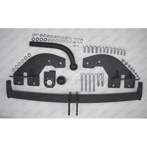 4154-A ORIS Фаркоп на Mitsubishi Lancer седан 2007-2011, Lancer седан 2012-2018 (только двигатель 1.8 л) без выреза в бампере. Тип шара: A. Нагрузки: 1200/50 кг, масса фаркопа 19 кг (без электрики в комплекте)