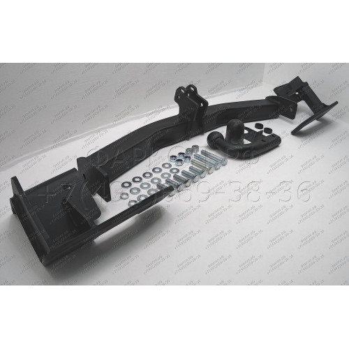 4166-A ORIS Фаркоп на Mitsubishi Pajero Sport 2 2008-2016, Mitsubishi Pajero Sport 3 2016-2021 без выреза в бампере. Тип шара: A. Нагрузки: 2500/100 кг, масса фаркопа 20,5 кг (без электрики в комплекте)