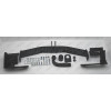 4166-A ORIS Фаркоп на Mitsubishi Pajero Sport 2 2008-2016, Mitsubishi Pajero Sport 3 2016-2021 без выреза в бампере. Тип шара: A. Нагрузки: 2500/100 кг, масса фаркопа 20,5 кг (без электрики в комплекте)