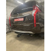 4166-A ORIS Фаркоп на Mitsubishi Pajero Sport 2 2008-2016, Mitsubishi Pajero Sport 3 2016-2021 без выреза в бампере. Тип шара: A. Нагрузки: 2500/100 кг, масса фаркопа 20,5 кг (без электрики в комплекте)