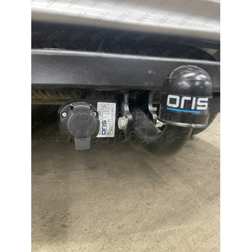 4166-A ORIS Фаркоп на Mitsubishi Pajero Sport 2 2008-2016, Mitsubishi Pajero Sport 3 2016-2021 без выреза в бампере. Тип шара: A. Нагрузки: 2500/100 кг, масса фаркопа 20,5 кг (без электрики в комплекте)