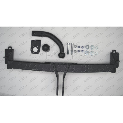 4754-A ORIS Фаркоп на BMW X3 F25 2010-2017, BMW X4 F26 2014-2018. Необходима подрезка бампера. Тип шара: A. Нагрузки: 2400/100 кг, масса фаркопа 17,4 кг (без электрики в комплекте)