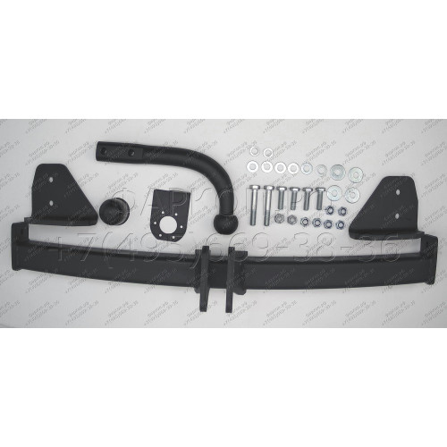 4757-A ORIS Фаркоп на BMW X1 F48 2015-2022, BMW 2-Series Active Tourer F45 2014-2021, BMW 2-Series Gran Tourer F46 2015-2021 без выреза в бампере. Тип шара: A. Нагрузки: 2000/80 кг, масса фаркопа 18,5 кг (без электрики в комплекте)