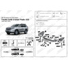 F.5714.002 BERG Фаркоп с нержавеющей накладкой на Toyota Land Cruiser Prado 120 2002-2009, Prado 150 (кроме Black Onyx) 2009-2023, Lexus GX470 2003-2009, Lexus GX460 2009-2023 без снятия и подрезки бампера. Тип шара: F. Нагрузки: 1500/75 кг, масса фаркопа