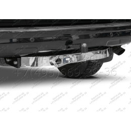 F.5714.002 BERG Фаркоп с нержавеющей накладкой на Toyota Land Cruiser Prado 120 2002-2009, Prado 150 (кроме Black Onyx) 2009-2023, Lexus GX470 2003-2009, Lexus GX460 2009-2023 без снятия и подрезки ба