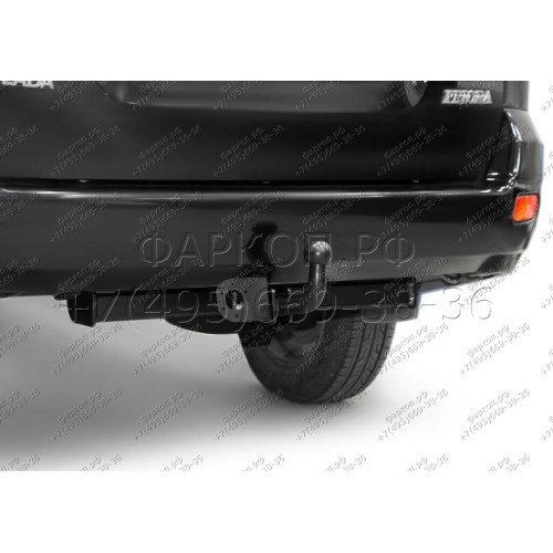 F.6018.001 BERG Фаркоп на Lada Priora 2007-2018, Lada 2110/2111/2112 1995-2007 без снятия и подрезки бампера. Тип шара: A. Нагрузки: 900/75 кг, масса фаркопа 12 кг (без электрики в комплекте)