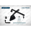 F.6018.001 BERG Фаркоп на Lada Priora 2007-2018, Lada 2110/2111/2112 1995-2007 без снятия и подрезки бампера. Тип шара: A. Нагрузки: 900/75 кг, масса фаркопа 12 кг (без электрики в комплекте)