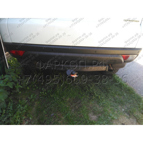 4166-A ORIS Фаркоп на Mitsubishi Pajero Sport 2 2008-2016, Mitsubishi Pajero Sport 3 2016-2021 без выреза в бампере. Тип шара: A. Нагрузки: 2500/100 кг, масса фаркопа 20,5 кг (без электрики в комплекте)
