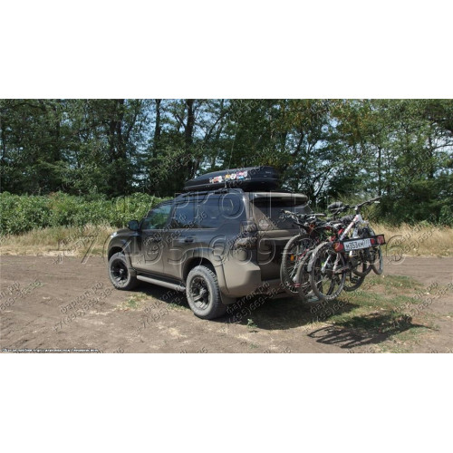 FA 0602-E Бизон Фаркоп на Toyota Land Cruiser Prado 150 2009-2023, Toyota Land Cruiser Prado 120 2002-2010 без подрезки бампера. Тип шара: E (легкосъемный шар под квадрат). Нагрузки: 3300/120 кг. Не комплектуется электрикой
