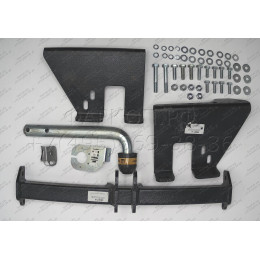 90901-A MOTODOR Фаркоп с оцинкованным шаром на Hyundai Tucson 2004-2010, Kia Sportage 2004-2010. Необходима подрезка бампера. Тип шара: A. Нагрузки: 1200/75 кг, масса фаркопа 