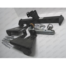 90901-A MOTODOR Фаркоп с оцинкованным шаром на Hyundai Tucson 2004-2010, Kia Sportage 2004-2010. Необходима подрезка бампера. Тип шара: A. Нагрузки: 1200/75 кг, масса фаркопа 