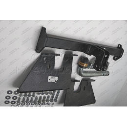 90901-A MOTODOR Фаркоп с оцинкованным шаром на Hyundai Tucson 2004-2010, Kia Sportage 2004-2010. Необходима подрезка бампера. Тип шара: A. Нагрузки: 1200/75 кг, масса фаркопа 